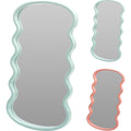 Home styling spiegel wave 55x30x2,5cm