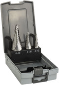 Bosch 3 st hss trappenboor 4-12, 4-20, 6-30 mm