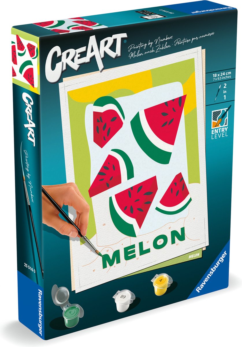 Ravensburger Creart Malen nach Zahlen – Melone