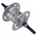 Shimano versnellingsnaaf nexus 3 sg-3r40 - rollerbrake - 36 gaats - zilver