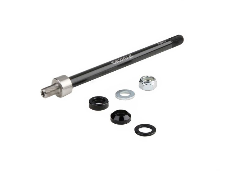Tecora e Steckachsen-Fahrradanhänger M12 x P1,5 Länge 153–165 mm