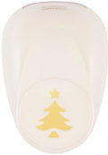 Vaessen creative pons - figuurpons - kerstboom - 2,8 x 3,8 cm