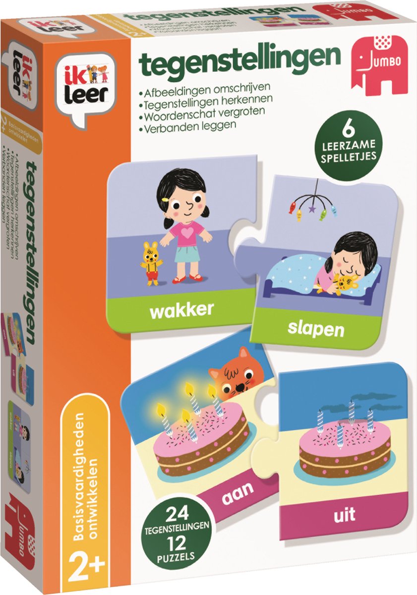 Jumbo ik leer tegenstellingen educatief spel