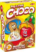 Tactic choco – bordspel – pop n find spel – geheugen en reactiespel – familiespel – 2 tot 4 spelers – vanaf 3 jaar