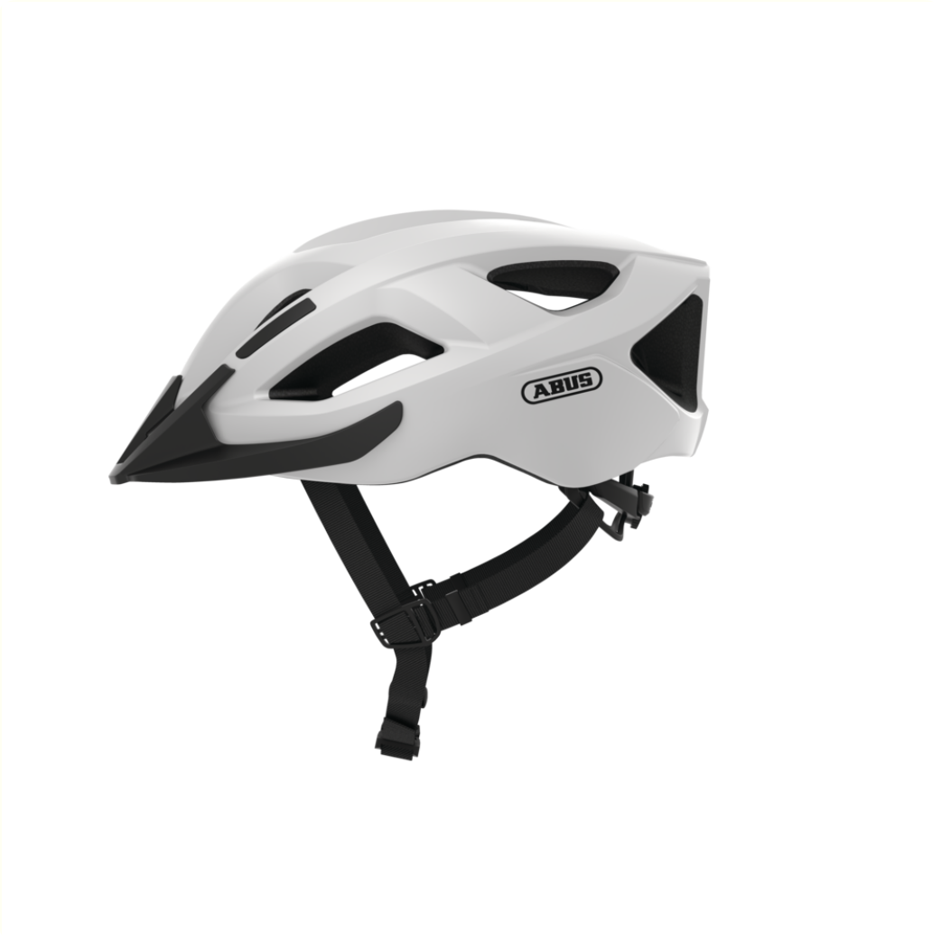 Abus Helm Aduro 2,1 M (52-58 cm). Polarweiß