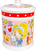 Blond amsterdam voorraadpot bunny - 16 cm