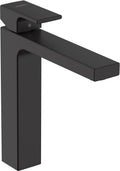 Hansgrohe vernis shape - wastafelmengkraan - ééngreeps bediening - zonder waste - 230mm maat - mat zwart