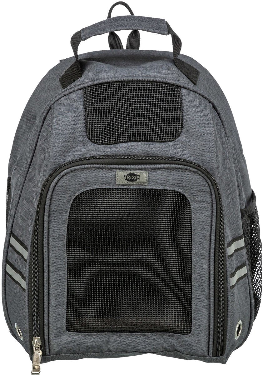 Trixie Hunde-Rucksack in Grau