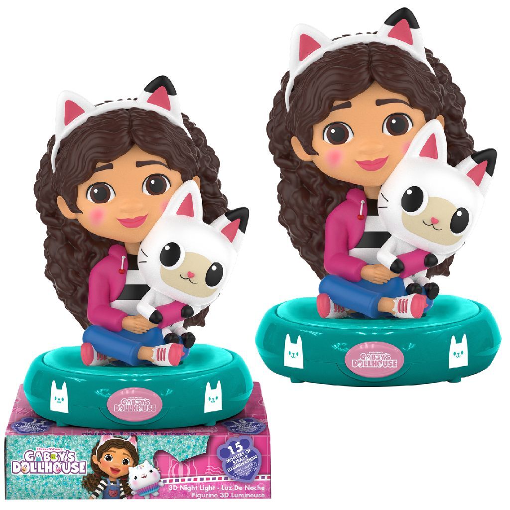 Gabbys Puppenhaus Gabbys Puppenhaus 3D LED Nachtlampe 25 cm