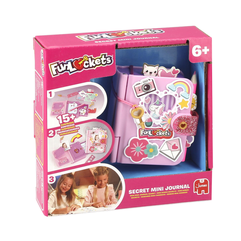Jumbo Funlockets geheimes Mini-Tagebuch