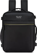 Delsey brochant 3 underseater rugzak 40 cm – 24l – 0,6 kg – gerecycled polyester – laptopvak 16” – smart sleeve – black