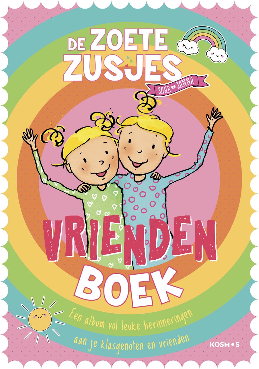 De zoete zusjes vriendenboek