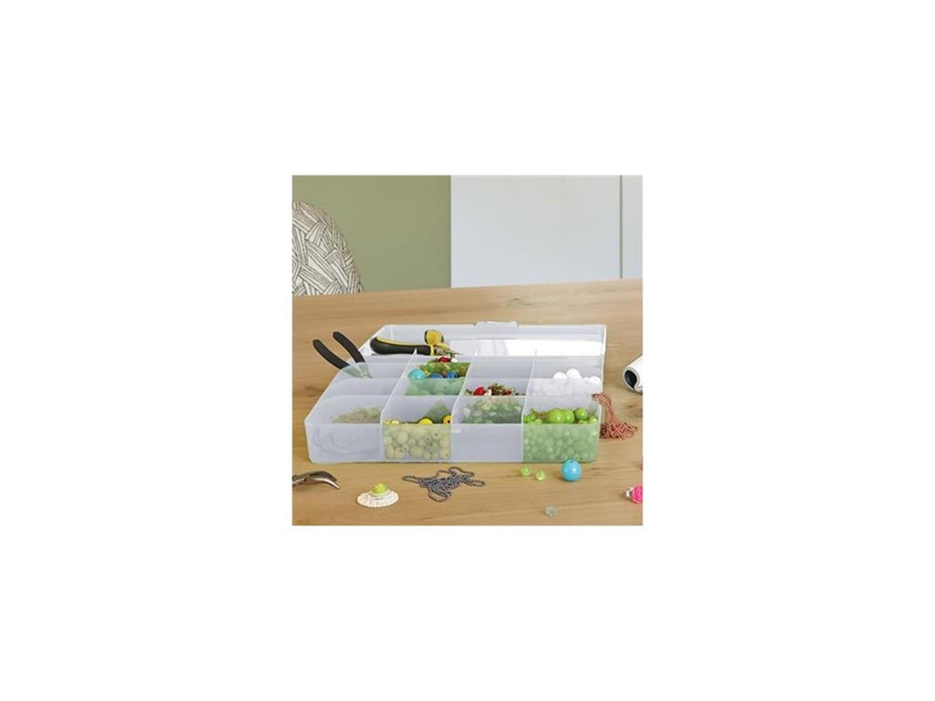 Sunware q-line opbergbox 8vaks 24,5x15cm