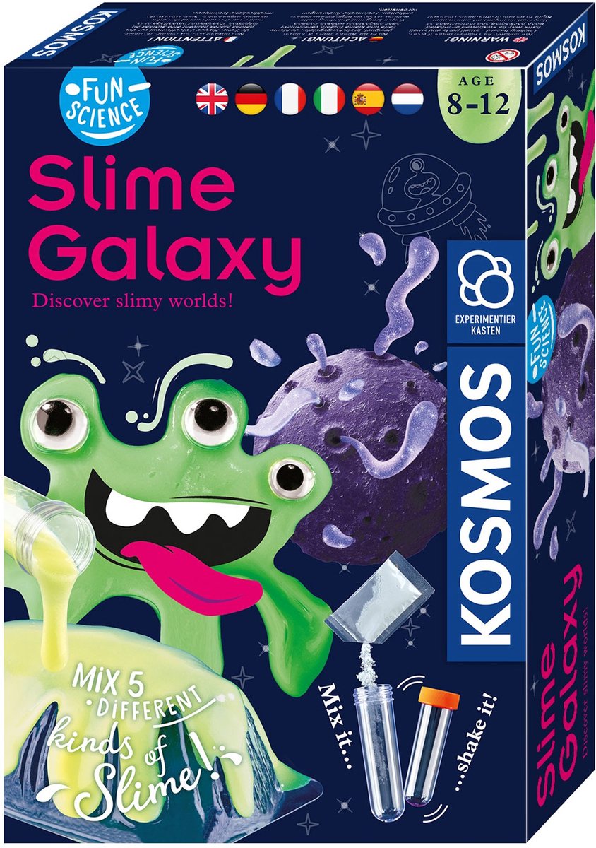 Cosmos experimentiert mit außerirdischem Schleim