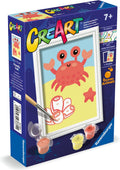 Ravensburger creart trendy crab - schilderen op nummer