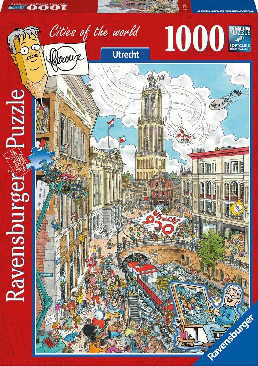 Ravensburger Legpuzzel Fleroux Utrecht, 1000.