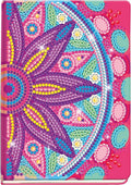 Totum Diamantmalerei-Tagebuch – Blumenmandala rosa