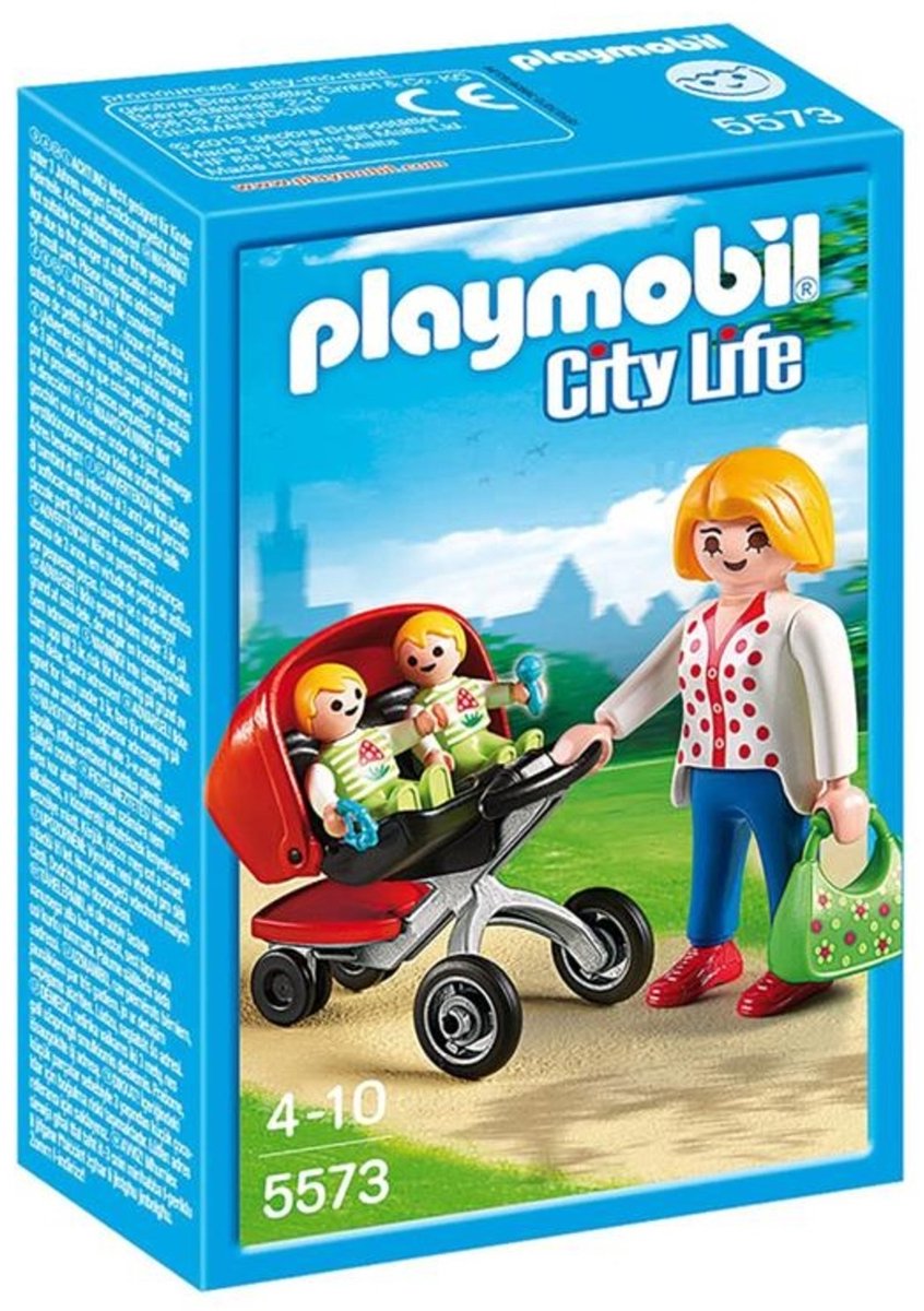 Playmobil City Life Zwillingskinderwagen 5573