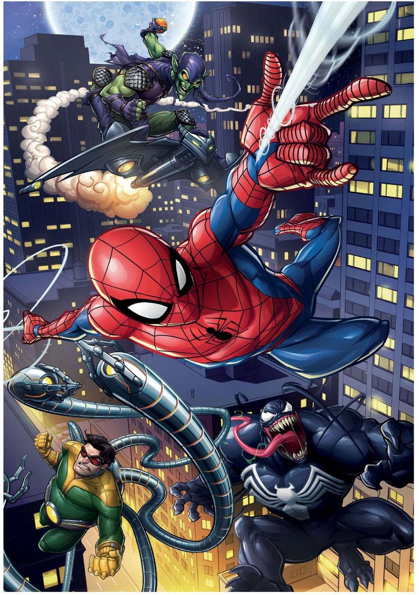 Clementoni Puzzle - Spiderman, 180 Teile.