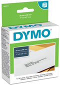 Dymo originele grote labelwriter adreslabels voor retouren | 28 mm x 89 mm | 130 zelfklevende etiketten | geschikt voor de labelwriter labelprinters | gemaakt in europa