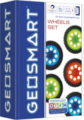 Geosmart wheel set - magnetische uitbreidingsset met wielen - technische constructie accessoires - vanaf 5 jaar