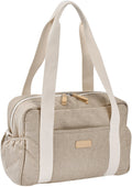Béaba paris luiertas - unisex babytas - luiertas met verzorgingsmatje en isothermisch vak - kinderwagen- trolleybevestiging - 16l - clay