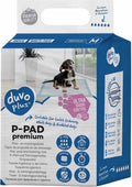 Duvo plus p-pad premium puppy training pads - plasmatten met geurcontrole - 30 stuks - l 45x60cm