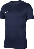 Nike park vii ss sportshirt - maat 152 - unisex - navy