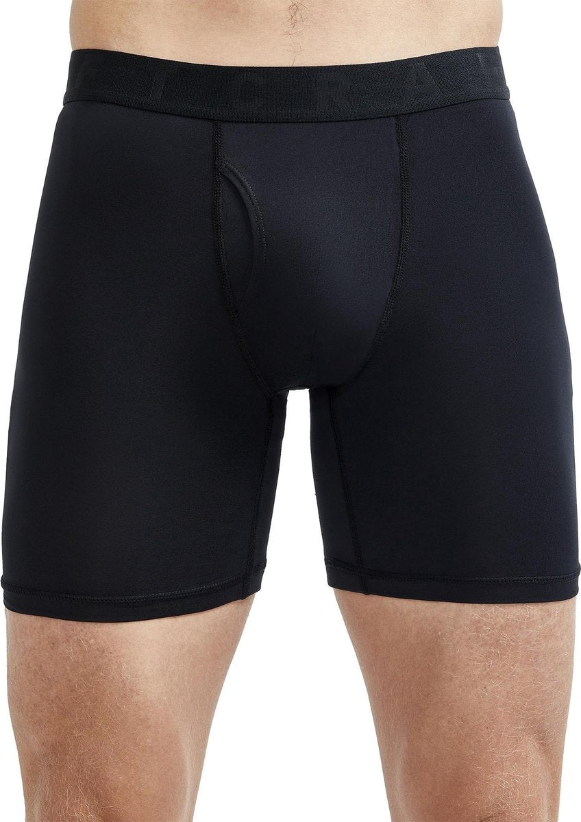 Craft active boxer 6-inch m heren sportonderbroek - zwart l