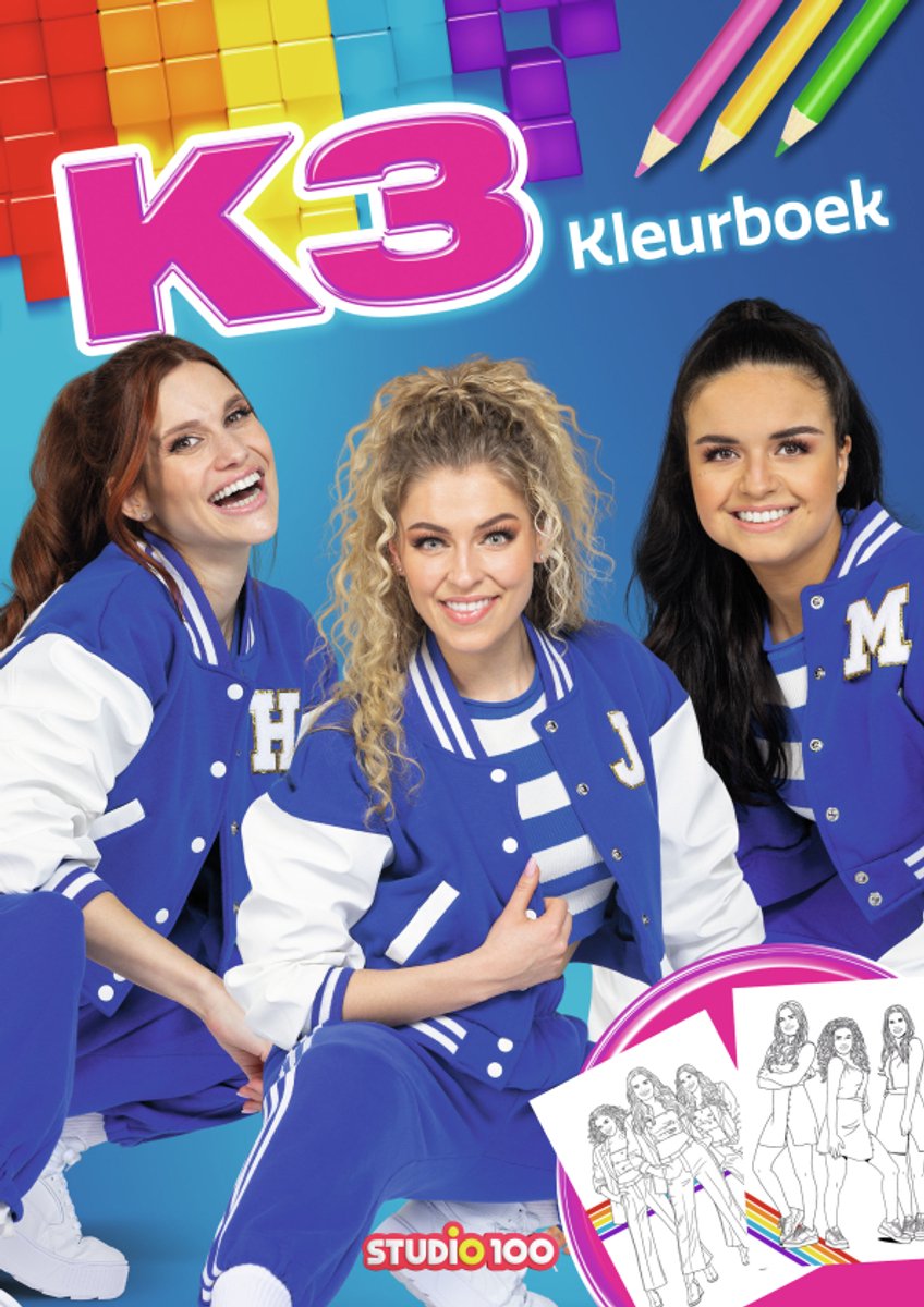 Studio 100 K3 Malbuch Sport