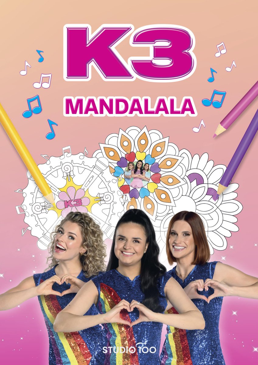 Studio 100 K3 Malbuch - mandalalala