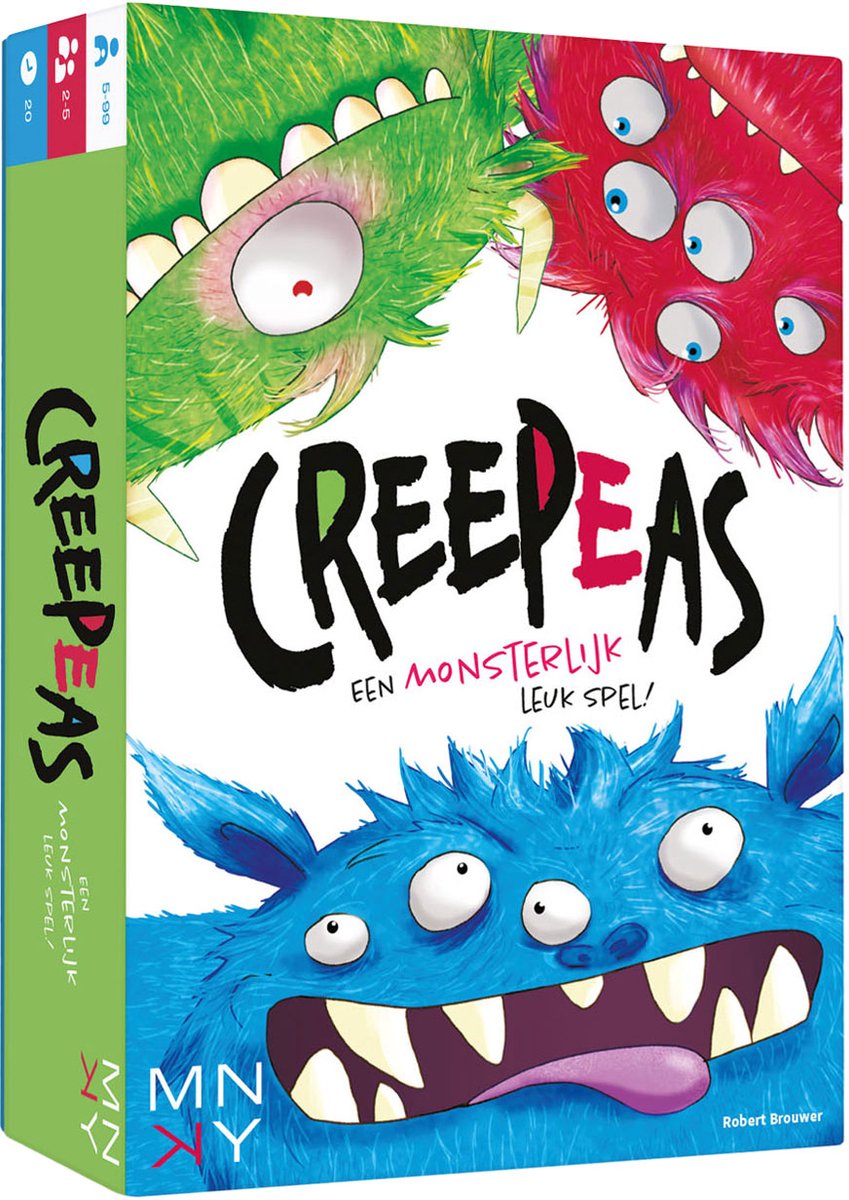Mnky entertainment creepeas - kaartspel. 5+