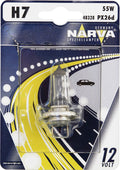 Narva reservelamp auto h7 55w staal transparant