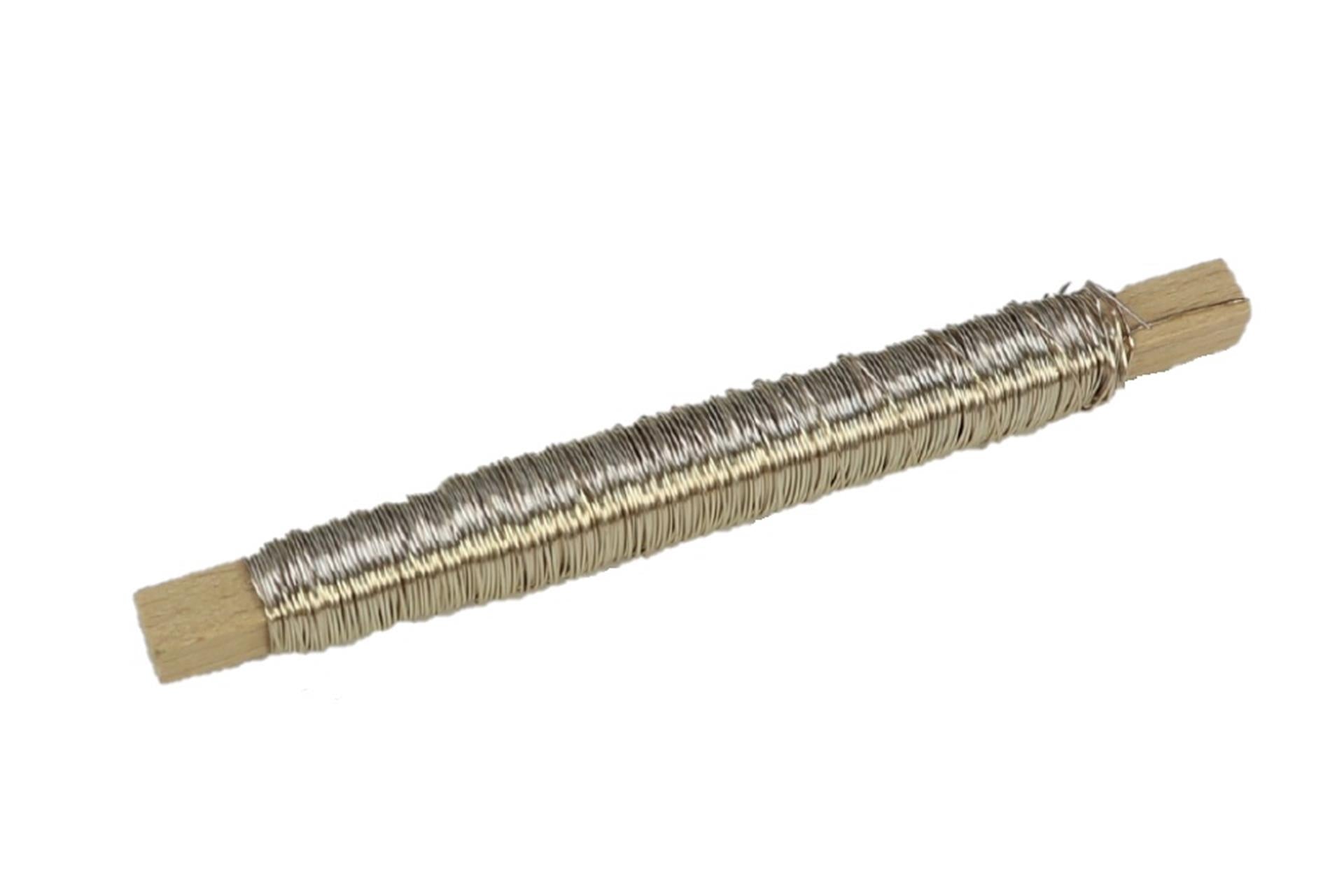 Hbx natural living wikkeldraad koper 0.50mm 50gr champagne