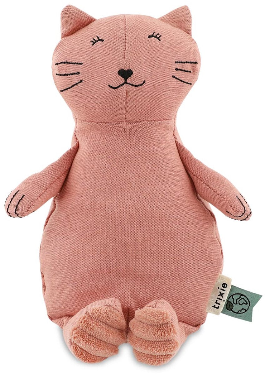 Trixie knuffel mrs. cat - 0m+ - leuk als geboortegeschenk - gerecycleerde stof