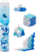Plus-plus tube glitter frost 240 delige bouwset - 4305 - bouwspeelgoed - constructiespeelgoed - set met bouwstenen - vanaf 5 jaar