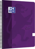 Oxford touch - notitieboek - a4 - blanco - 140 pagina's - 90g - soft cover - paars