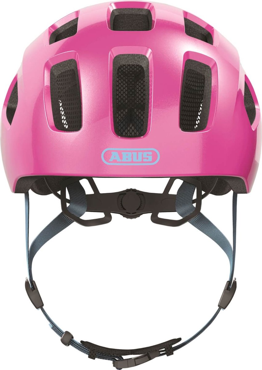 Abus fietshelm youn-i 2.0 sparkling pink m - 52-57 cm - pink - geschikt voor gebruik op elektrische fietsen - stadsfietsen - 260 g