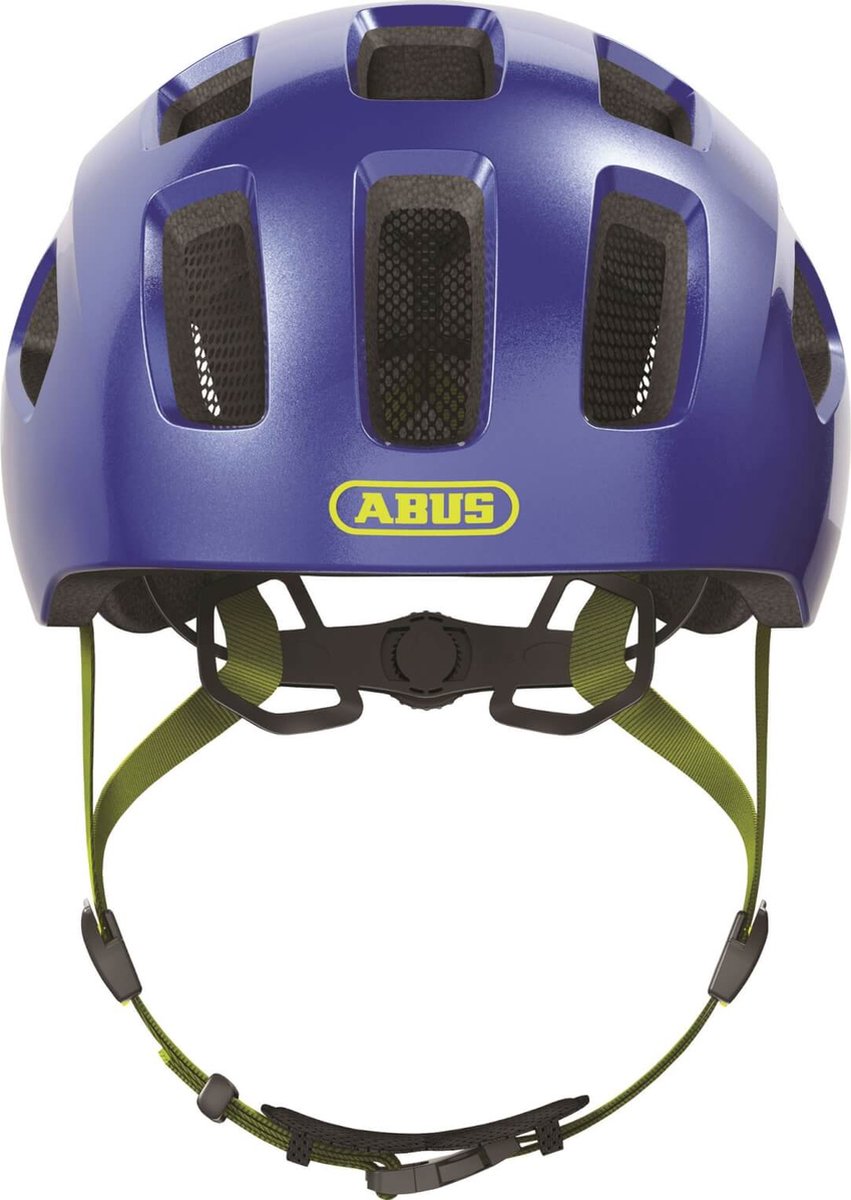 Abus Helm Youn-i 2.0, glitzernd blau, Größe M (52–57 cm)