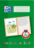 Oxford 100050091 schrijfblok schrift groen a4