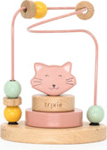 Trixie Motorikspirale aus Holz - Frau Katze
