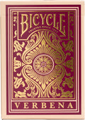 Bicycle verbena - premium speelkaarten - ultimates - poker - collectible
