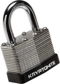 Kryptonite hangslot padlock 8 x 3 cm staal zilver zwart