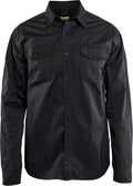 Blåkläder blaklader 3298 werkoverhemd twill zwart