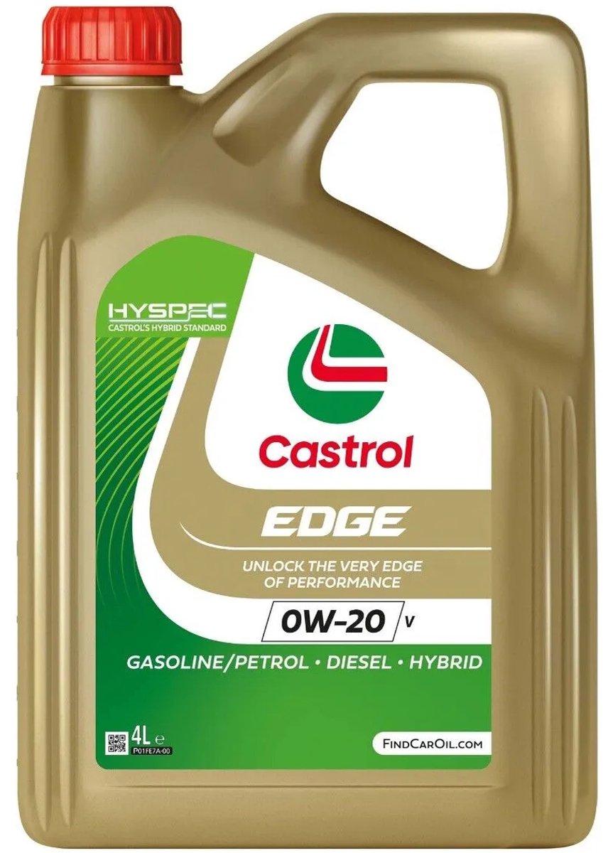 Castrol edge 0w-20 v volvo - 4l