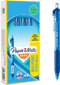 Paper mate inkjoy 300rt-balpennen met drukknop | medium punt (1,0 mm) | blauw | 12 stuks