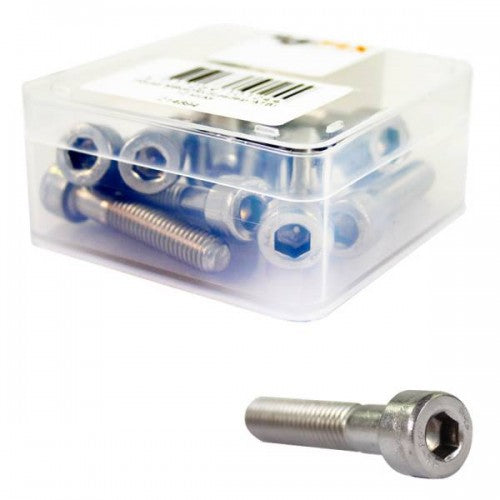 Bofix inbusbout m8 x 40 rvs voor zadelpen (12 stuks)