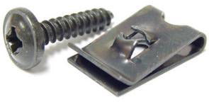 Bofix Plattenschraubensatz 4,8x19 für Scooter (25 Stück)