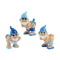 Decoris figuur kabouter zomers 12x10x18cm