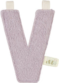 Little dutch slinger element - letter v - paars